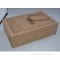 Durable Brown Kraft Paper Gift Packaging Boxes For Jewels, Watches Ts-pb019